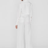 PANDAR | White Linen and Tencel™ Trousers