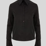 KRISALIS | Organic Cotton Shirt in Black